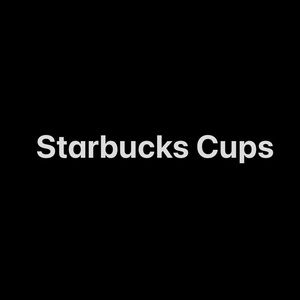 Starbucks Items